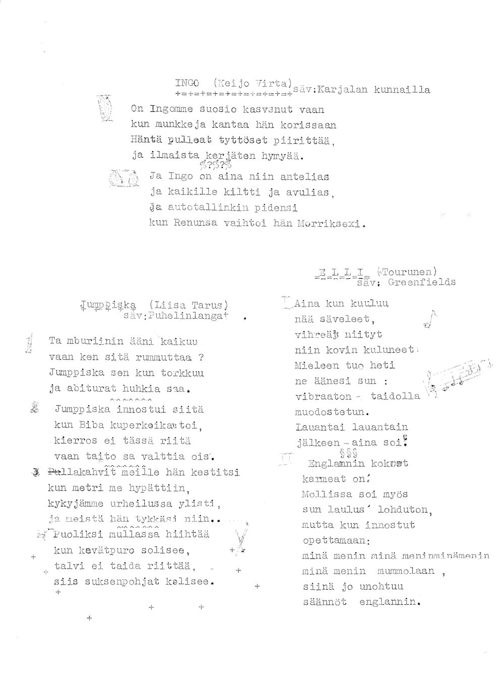 karonkkalaulu