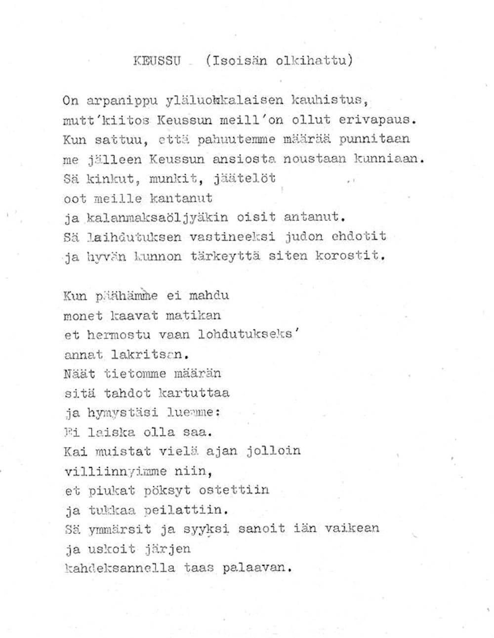 karonkkalaulu