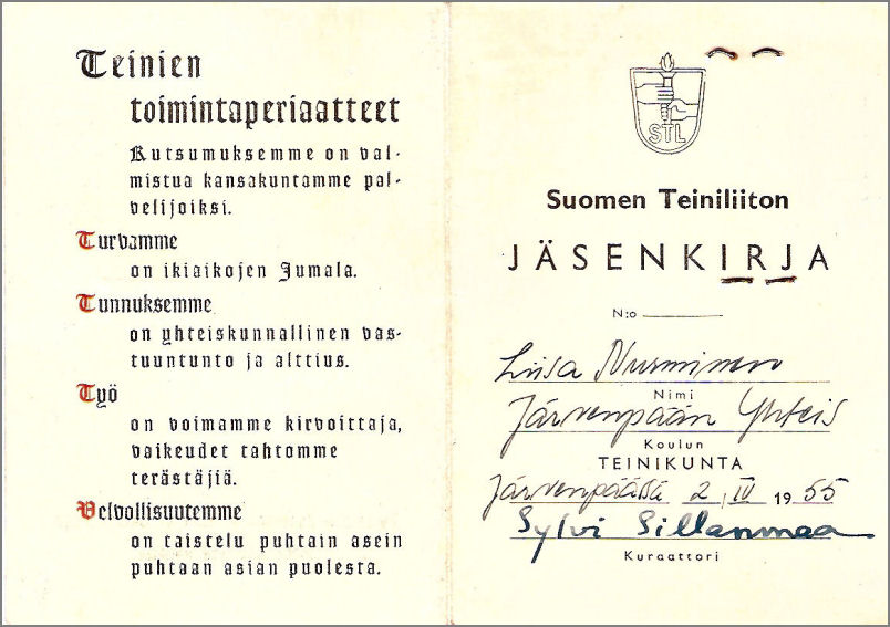 Teinikortin kannet