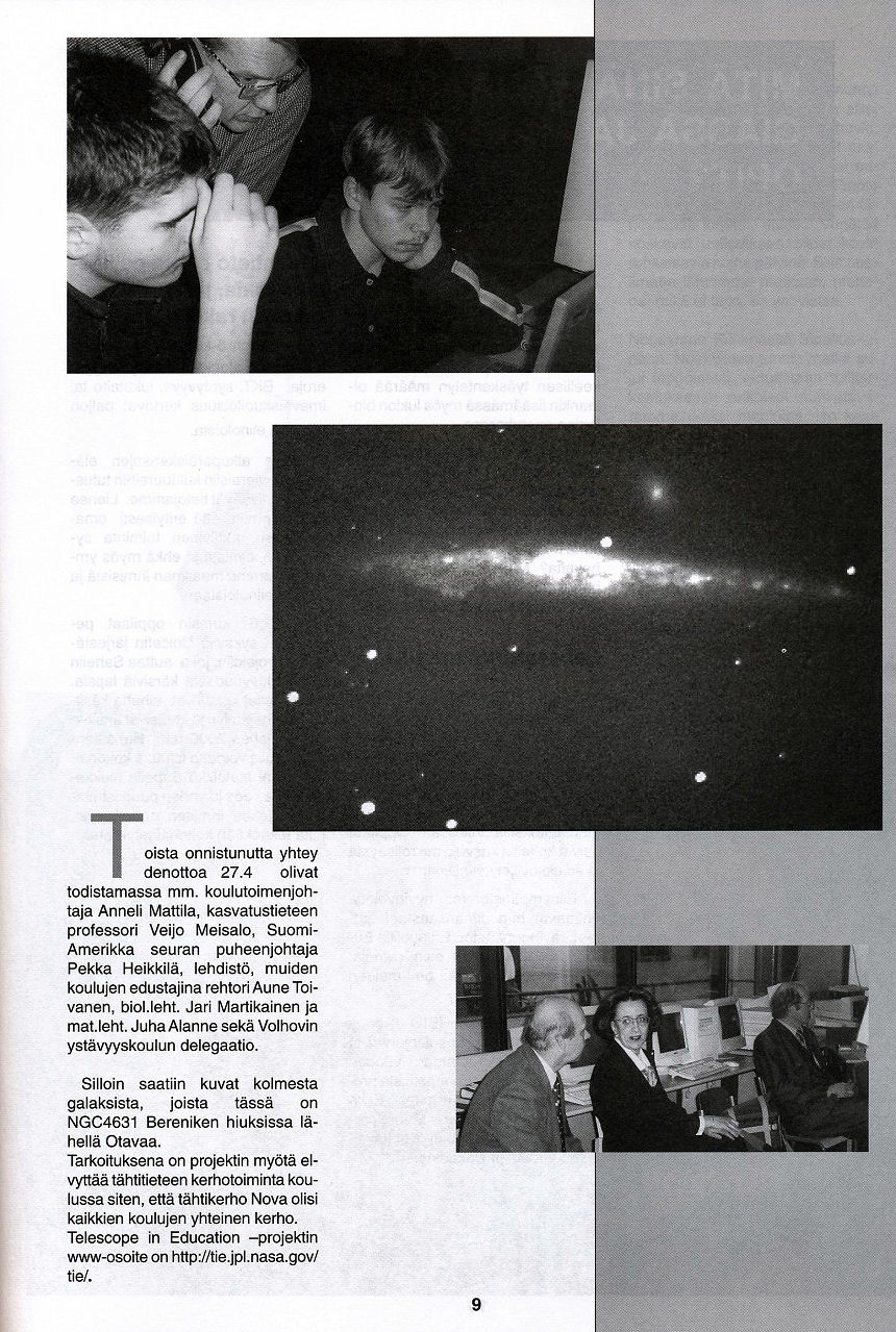 Lukion vuosikertomuksesta 1998_1999 sivu 7