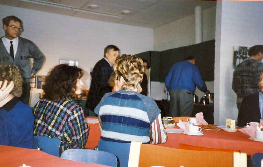 Opettajien joulukahvit 1988
