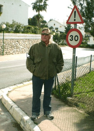 Veikko matkalla kohti Espanjaa