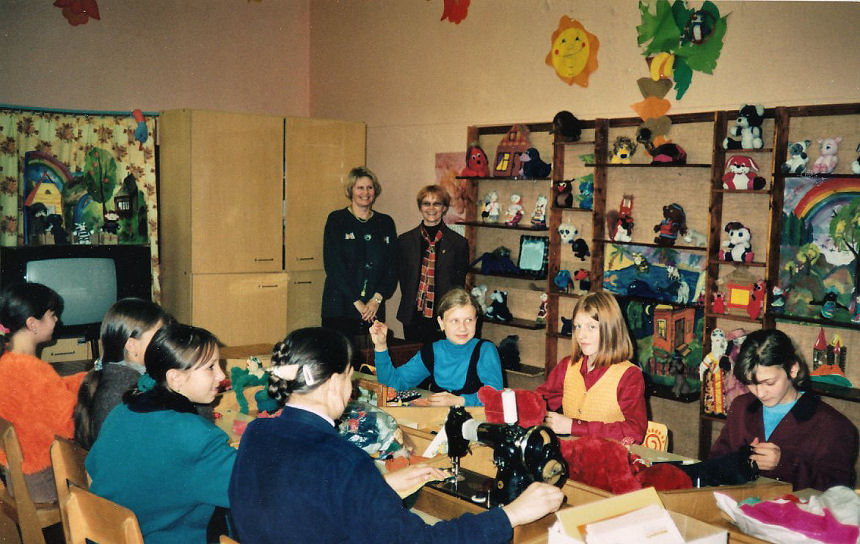 Opettajien vierailu Volhoviin 1998