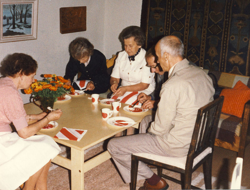 opettajat kokoontuivat kodeissa 1978