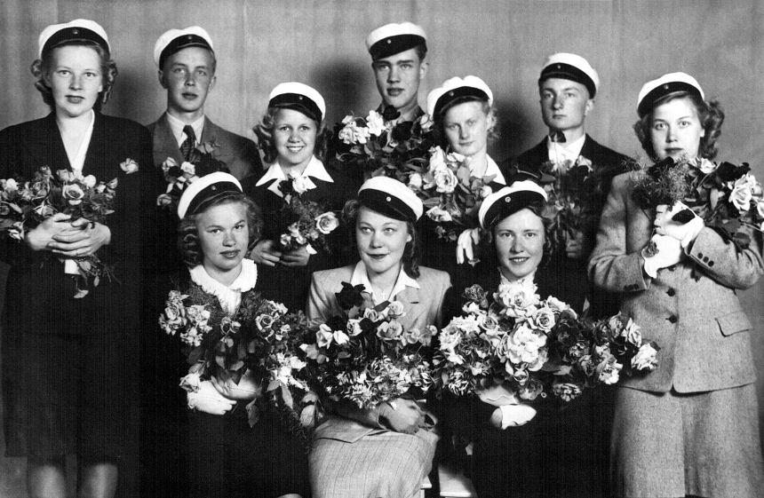 ylioppilaat 1945