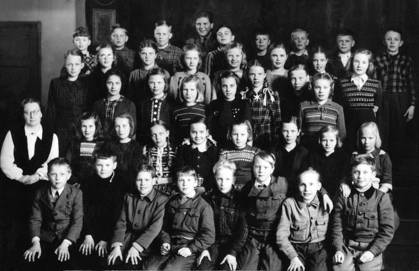 1 A luokkakuva 1949-1950