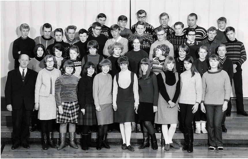 1AB luokkakuva 1960-1961