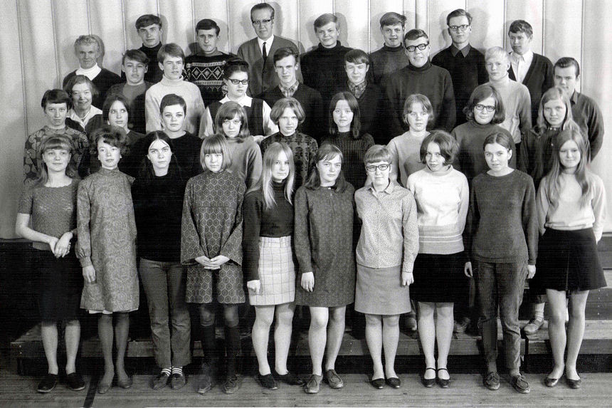 Luokkakuva 5 C 1965-1966