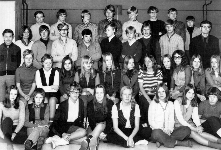 1969-70 luokkakuva 5 C