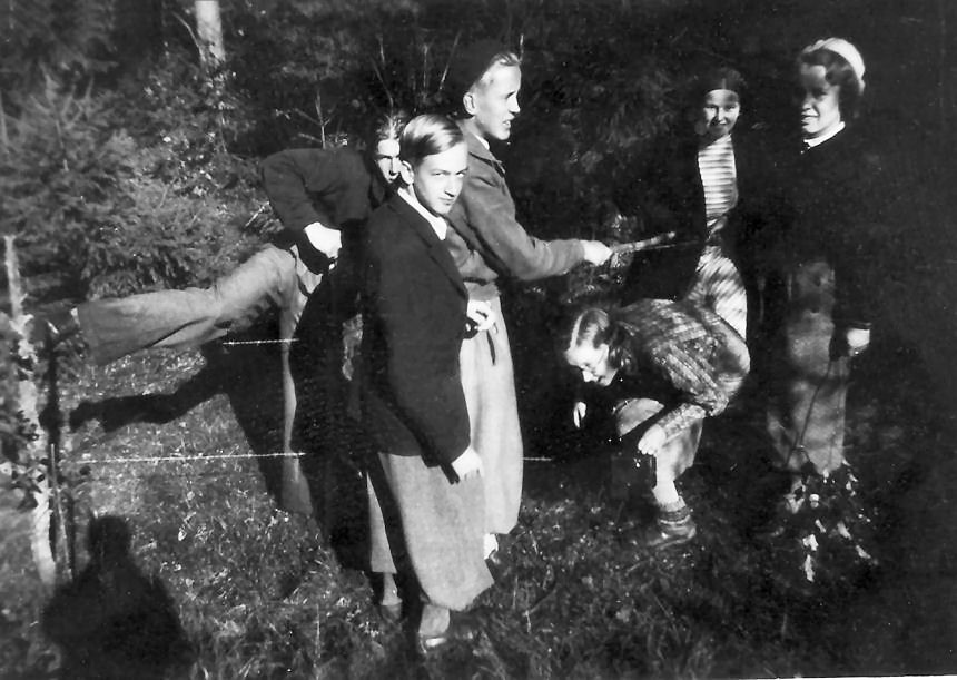 viimeisell� perunaretkell� syksy 1937