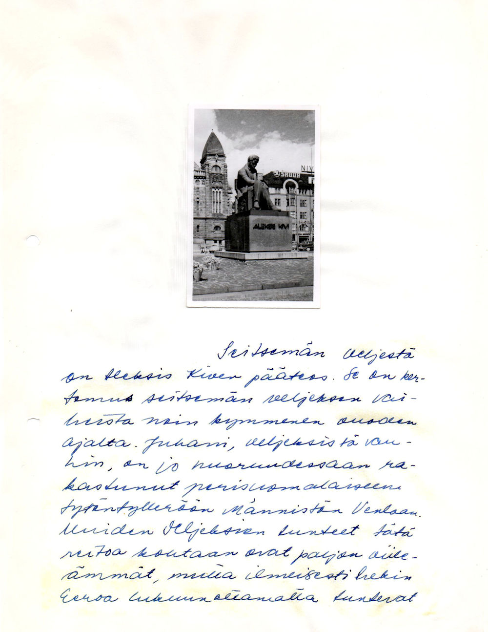Aleksis Kivi aine