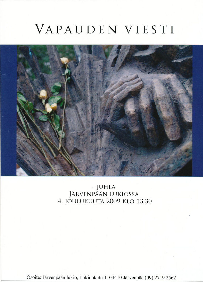 Itsen�isyysjuhlan ohjelma