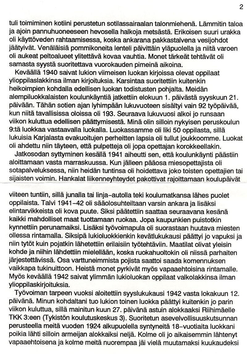 Heikki Talvelan puhe lukion itsenaisyysjuhlassa 4.12.2009