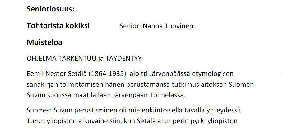 Ohjelma