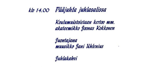 Kutsu 60v juhliin