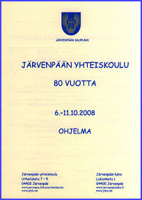 Yhteiskoulun juhlan ohjelma
