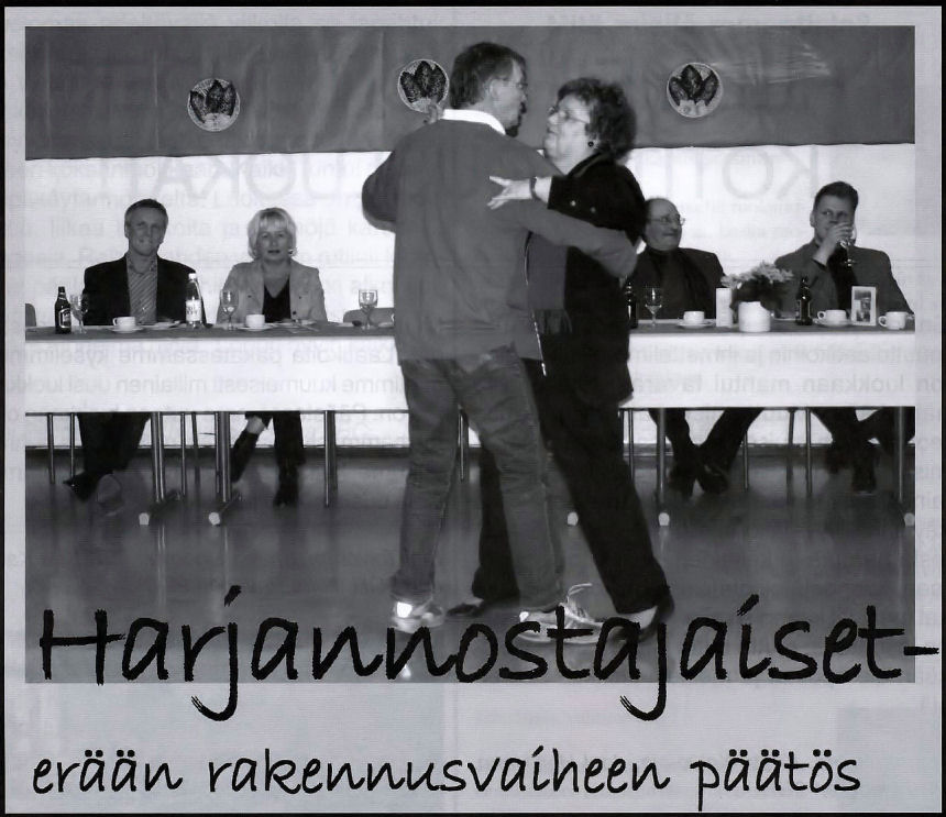 Yhteiskoulun viimeisimm�n korjauksen harjannostajaiset