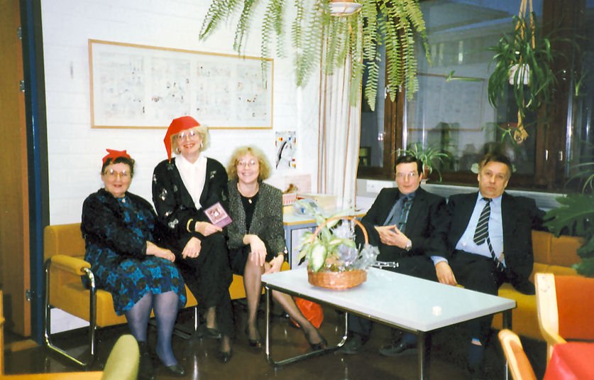 Opettajien joulukahvit 1988