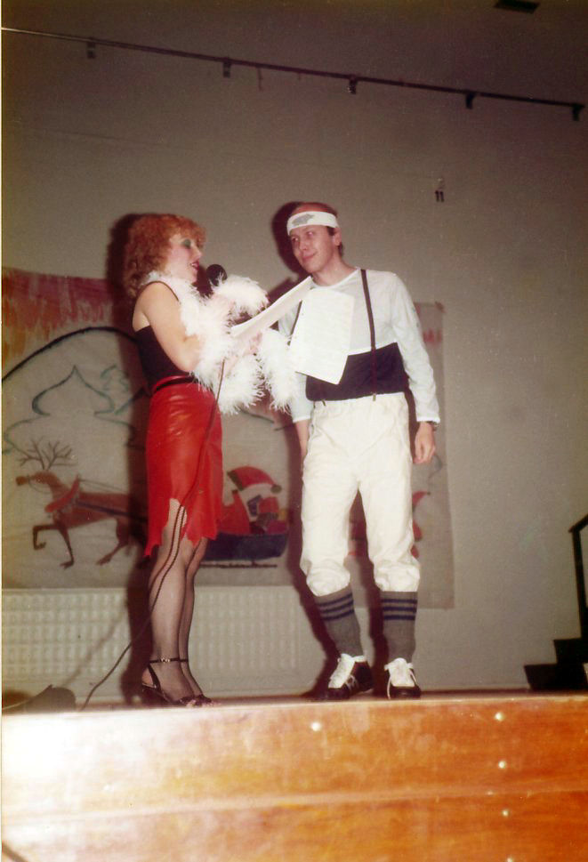 Pirjo Mustapää iltamissa 1983
