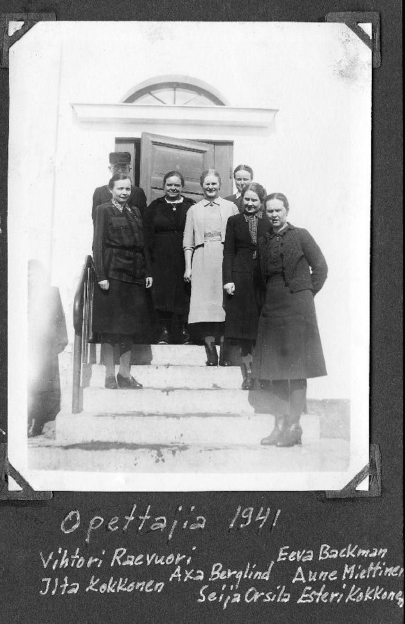opettajia 1941