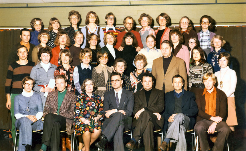 opettajat ja henkilökunta 1975-76