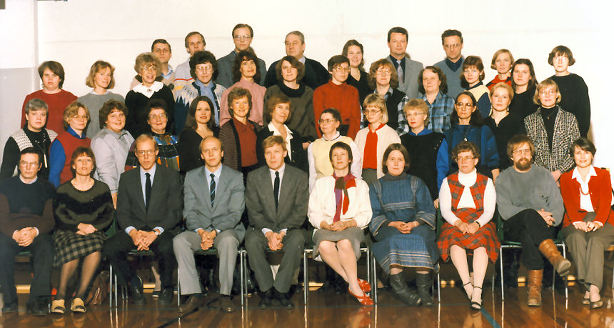 Opettajat 1986-87