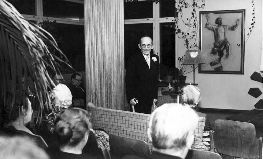 Vihtori Raevuoren 75 v juhlat Seurakuntaopiston Luther-salissa