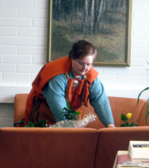 Aune Toivanen el�kejuhlassaan