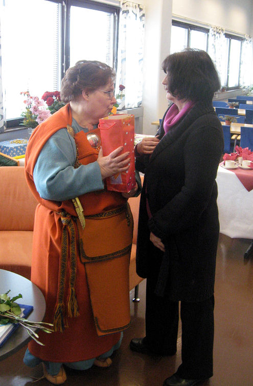 Aune Toivanen el�kejuhlassaan