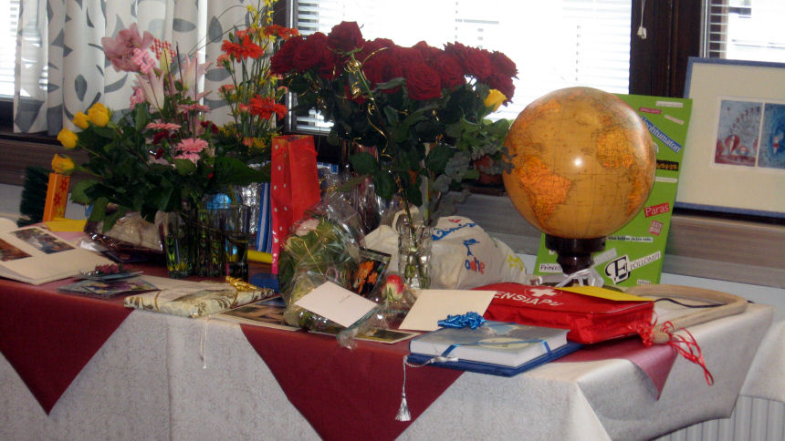 Aune Toivanen el�kejuhlassaan