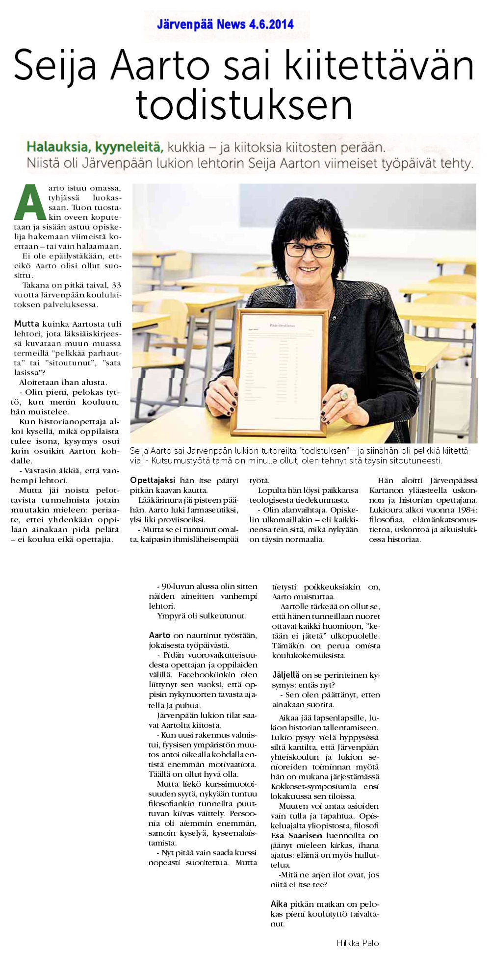 Järvenpää news