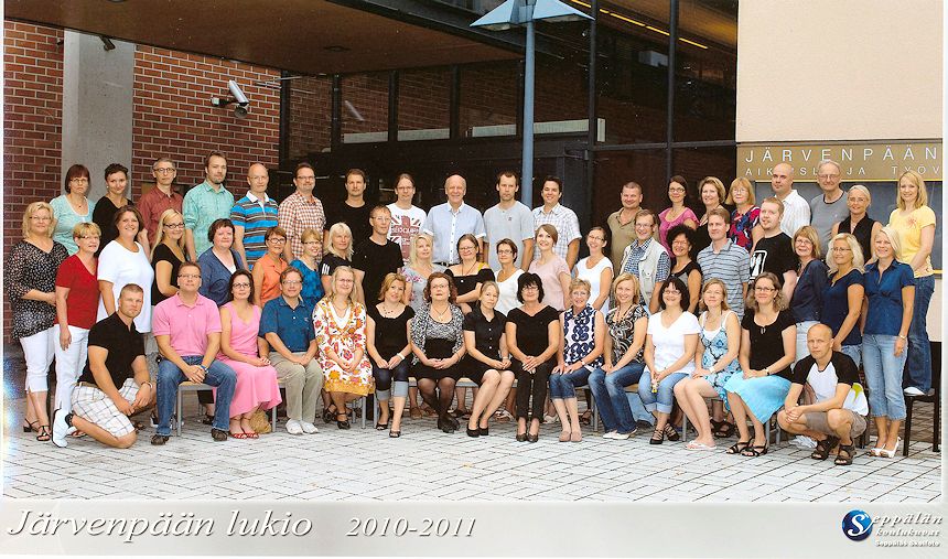 J�rvenp��n Lukion opettajat ja henkil�kunta 2010-2011