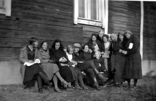 1933-34 5 lk oppilaita