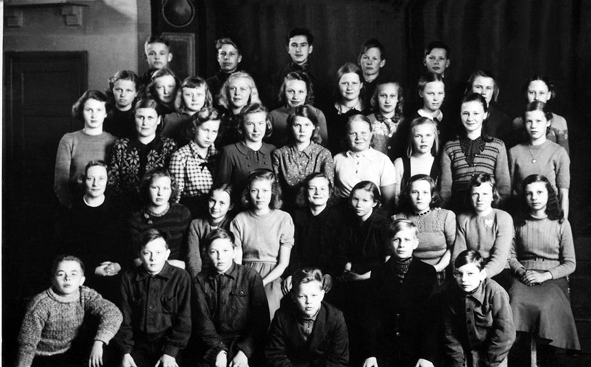1949-50 LUOKKAKUVA 4 A