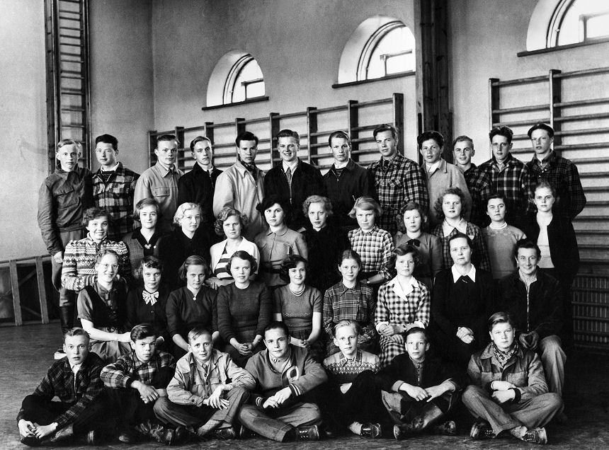 5 A luokkakuva 1951-1952