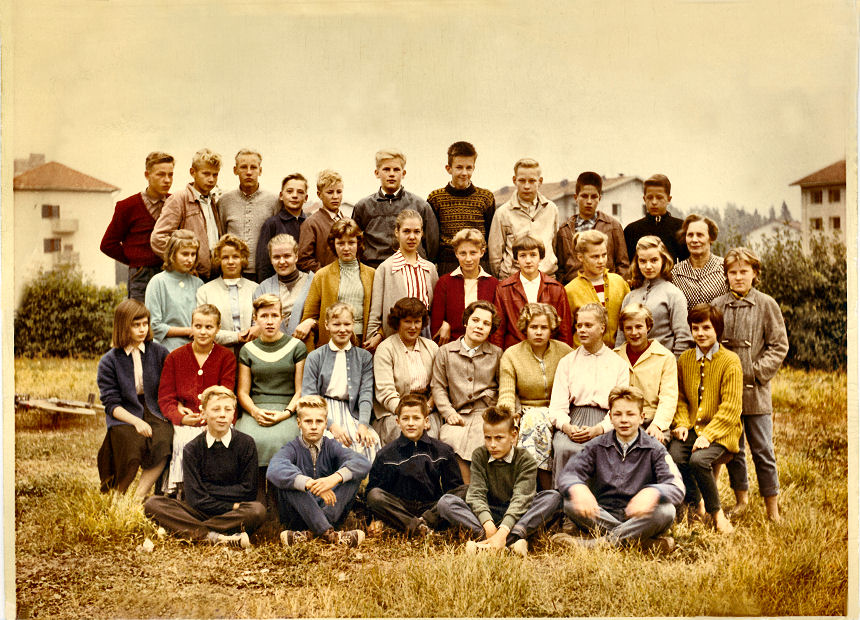 4 C:n luokkakuva 1959 kev�t