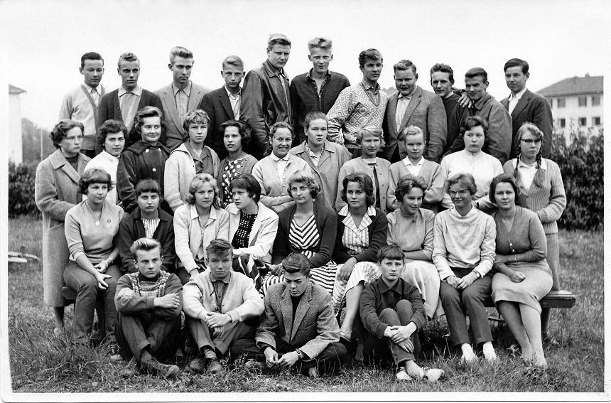 6 B luokkakuva 1958-1959