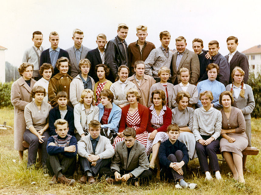 6 B luokkakuva 1958-1959