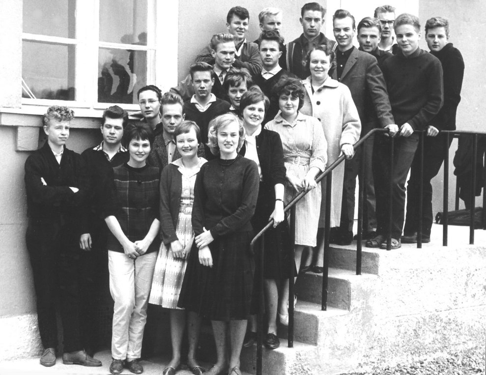 Luokkakuva 7 A 1961