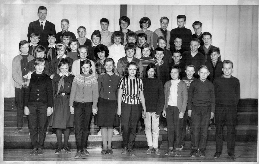 Luokkakuva 2 C 1962-1963