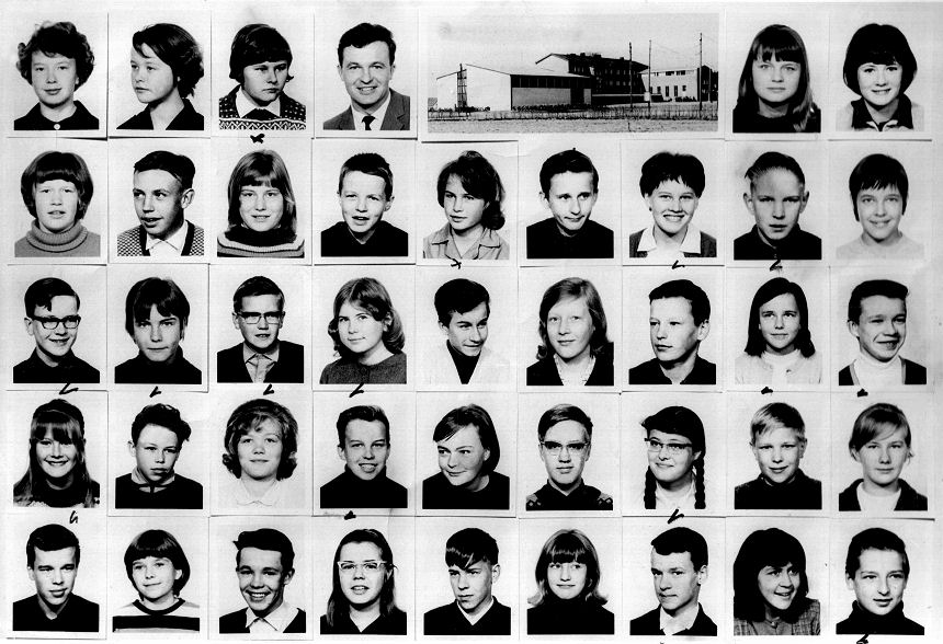 Luokkakuva 3 C 1963-1964