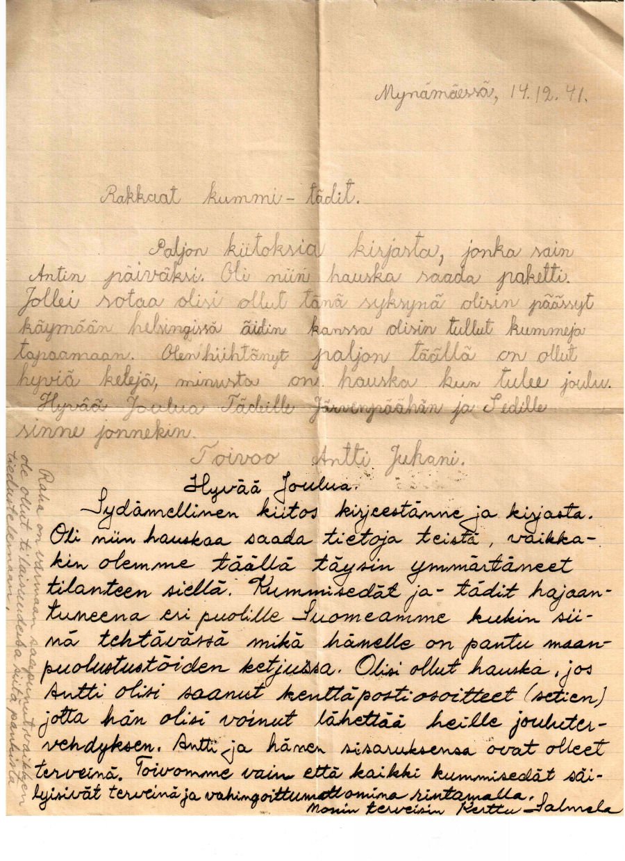 nelj�s kirje sivu 1