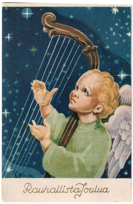 Joulukortti 21.12.1940