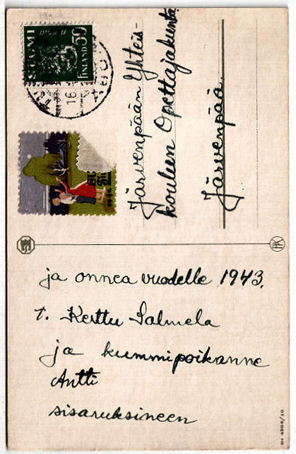 kortti 16.12.1943