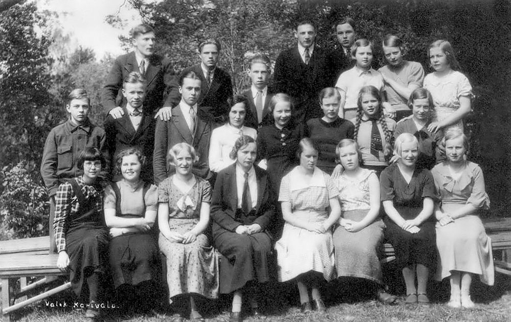 1933-34 5 luokka