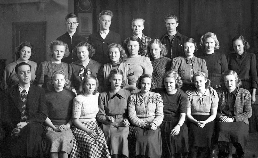 Järvenpään Yhteiskoulun 7 lk luokka 1949-1950