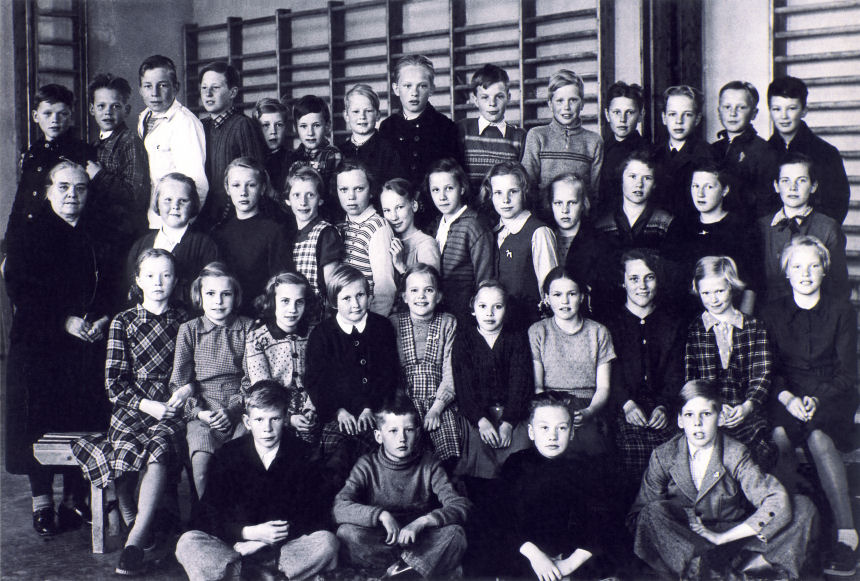 1 A LUOKKAKUVA 1951-1952