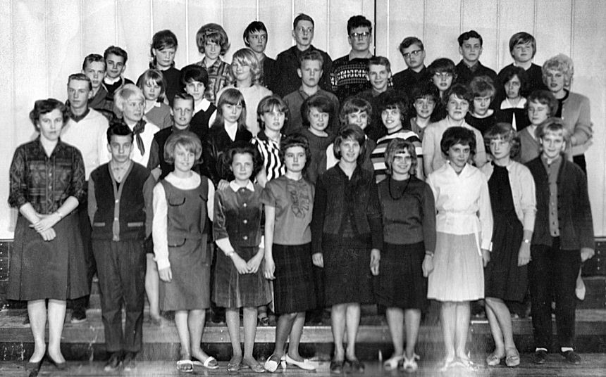 Järvenpään Yhteiskoulun 4 C vuosi 1962-1963