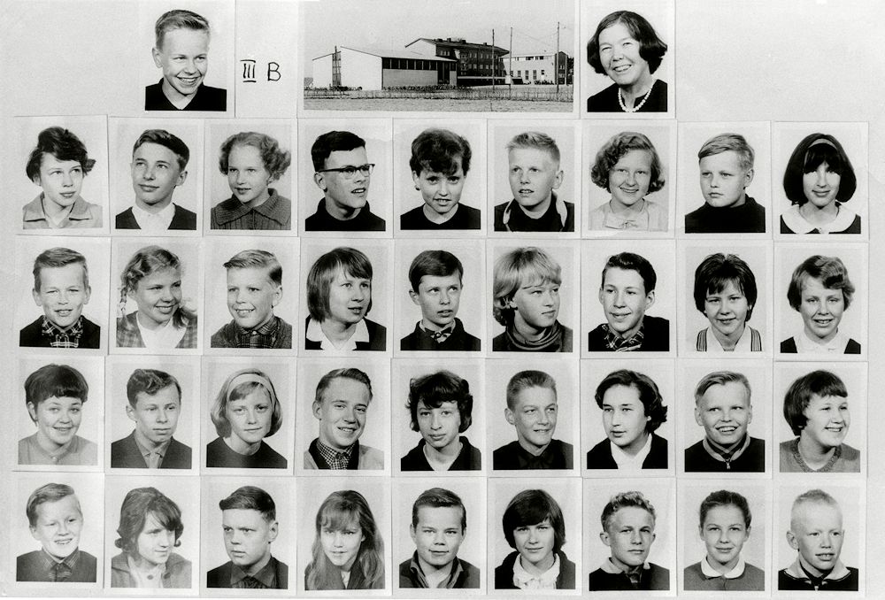 3 B LUOKKAKUVA 1963-1964