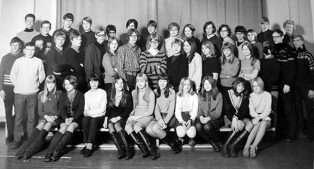 J�rvenp��n Yhteiskoulun 2 C luokka 1960-1961